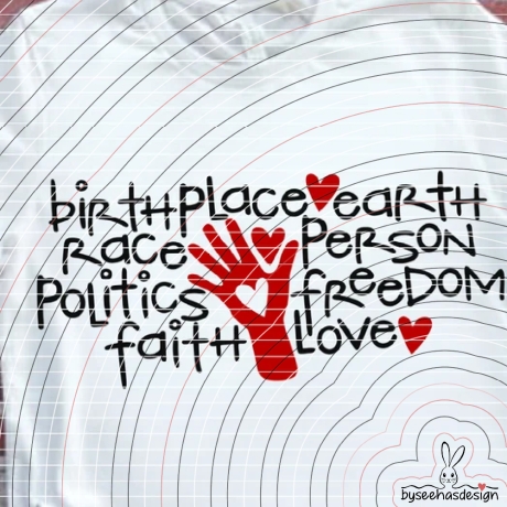 faith love Plotterdatei SVG DXF
