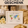 Hochzeitsgeschenk personalisiert Geldgeschenk Hochzeit Brautpaar 