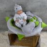 Bettschlange Drache, Puckschnecke, Bettrolle, Wickeltischrolle