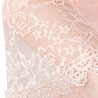 Festliches Bolero-Spitzen-Seiden-Jäckchen, rosa, 36-38, neu     