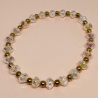 Handgemachtes Kristall Style Perlenarmband  Glitzer & Eleganz 