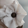 1 Deko Herz aus Stoff Shabby Chic Anhänger