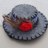 Mini-Filzhut