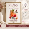 Geldgeschenk Geburtstag Vorlage Cocktail | Last Minute Geschenk