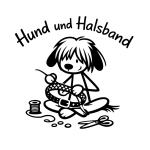 Hund und Halsband