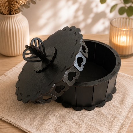 ???? Elegante Geschenkbox mit Schmetterling
