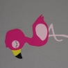 Krabbeldecke Flamingo, Patchwork, Kuscheldecke, Tagesdecke,