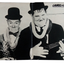 VINTAGE POSTER LAUREL & HARDY
