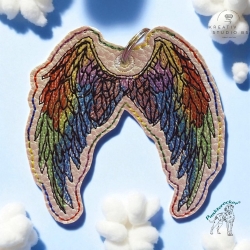 ITH  Anhänger - Flügel 3 - 6.86 x 7.26 cm