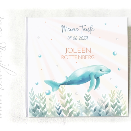 Fotogästebuch Taufe Beluga Wal