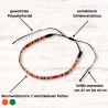 Wasserfestes Fußband – Boho Schmuck für Urlaub & Festival
