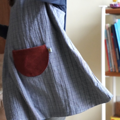 Schürzenkleid Baumwolle/Jeans