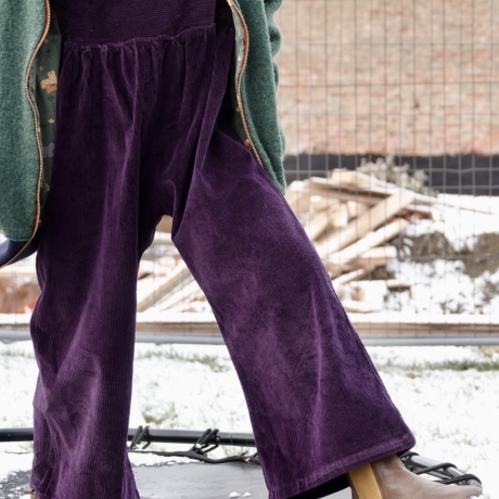 Jumpsuit Cord, Lila