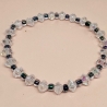 Handgemachtes Kristall Style Perlenarmband  Glitzer & Eleganz 