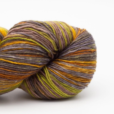 Sockenwolle, selbst streifend, Kremke Soul Lazy Lion