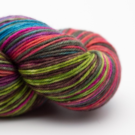 Sockenwolle, selbst streifend, Kremke Soul Lazy Lion