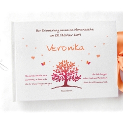 Fotogästebuch Namensweihe