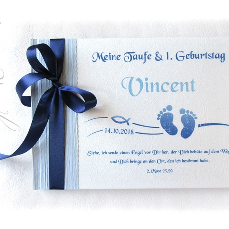 Fotogästebuch Taufe 1.Geburtstag