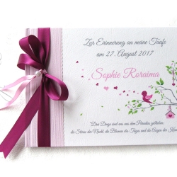 Gästebuch Taufe Mädchen