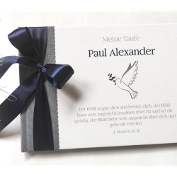 Taufbuch Friedenstaube