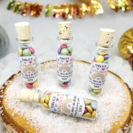 Personalisiertes Gastgeschenk zur Einschulung/ Schulstart 