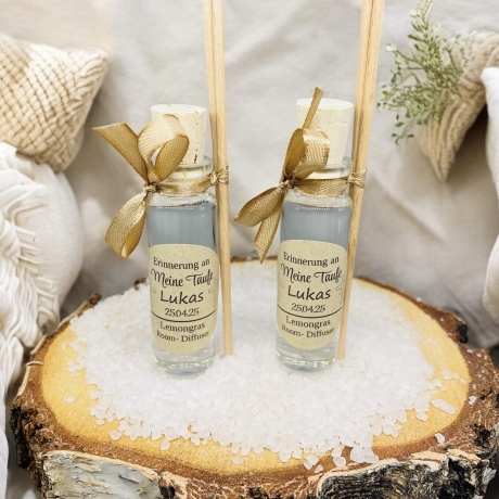 Duftgläschen- Gastgeschenke Kommunion, Konfirmation, Taufe 