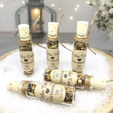 Edles Dankeschön Geschenk Kommunion, Taufe, Konfirmation