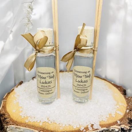 Duftgläschen- Gastgeschenke Kommunion, Konfirmation, Taufe 