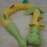 Bettschlange Drache, Puckschnecke, Bettrolle, Wickeltischrolle