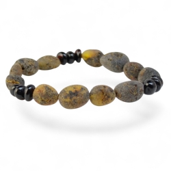 Baltischer Bernstein Armband – Naturstein Schmuck Unikat