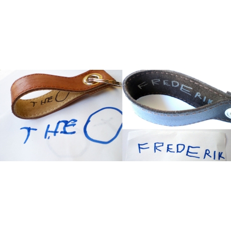 das erste geschriebene Wort - Schlüsselanhänger