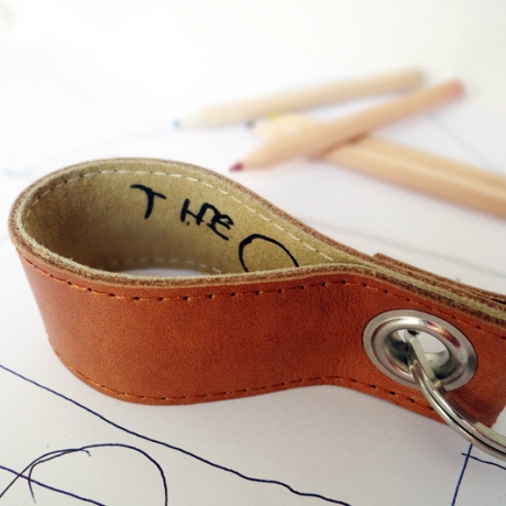 das erste geschriebene Wort - Schlüsselanhänger