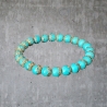 Perlenarmband Türkis