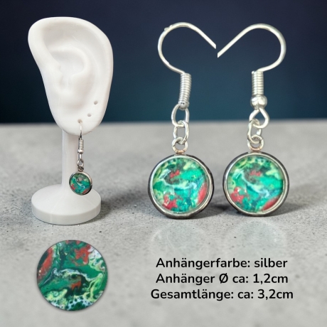 Schmuckset Abstrakt Grün