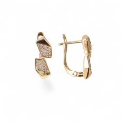 18K Gold Ohrringe – Klassischer Schmuck für Frauen