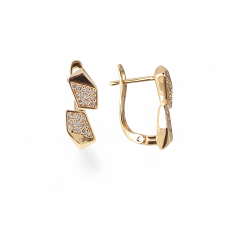 18K Gold Ohrringe – Klassischer Schmuck für Frauen