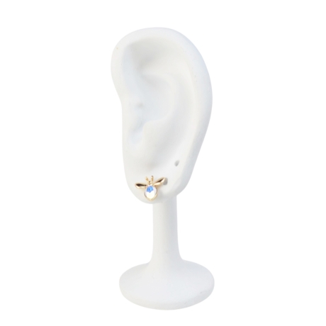 18K Vergoldete Ohrringe – Moderne Eleganz mit goldenem Glanz