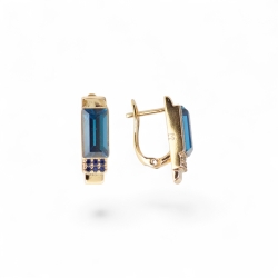 18K Vergoldete Ohrringe – Luxuriöser Schmuck mit Goldoptik