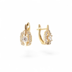 18K Vergoldete Ohrringe – Hochwertiges Accessoire mit Charme