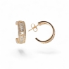 18K Vergoldete Ohrringe – Moderne Eleganz mit femininem Stil