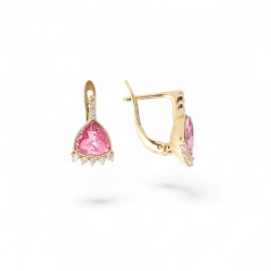 18K Vergoldete Ohrringe – Eleganz und Stil in Gold