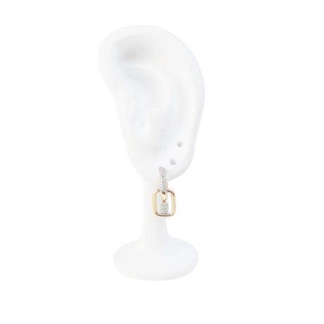 18K Vergoldete Ohrringe – Moderne Goldohrringe mit Stil