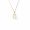 Vergoldete Halskette mit feiner Verarbeitung und elegantem Stil