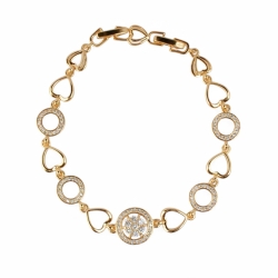18K Vergoldete Armbänder Elegantes Accessoire Für Frauen