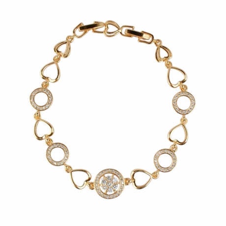18K Vergoldete Armbänder Elegantes Accessoire Für Frauen