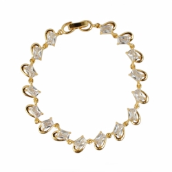 18K Vergoldete Armbänder Zeitloses Accessoire Für Damen