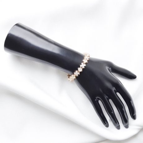 18K Vergoldete Armbänder Stilvolles Accessoire Für Damen