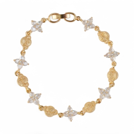 18K Vergoldete Armbänder Hochwertiger Schmuck Für Frauen