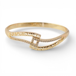 18K Vergoldete Armbänder Mit Glänzender Oberfläche