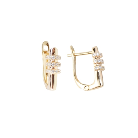 18K Vergoldete Ohrringe – Femininer Schmuck mit Goldfinish